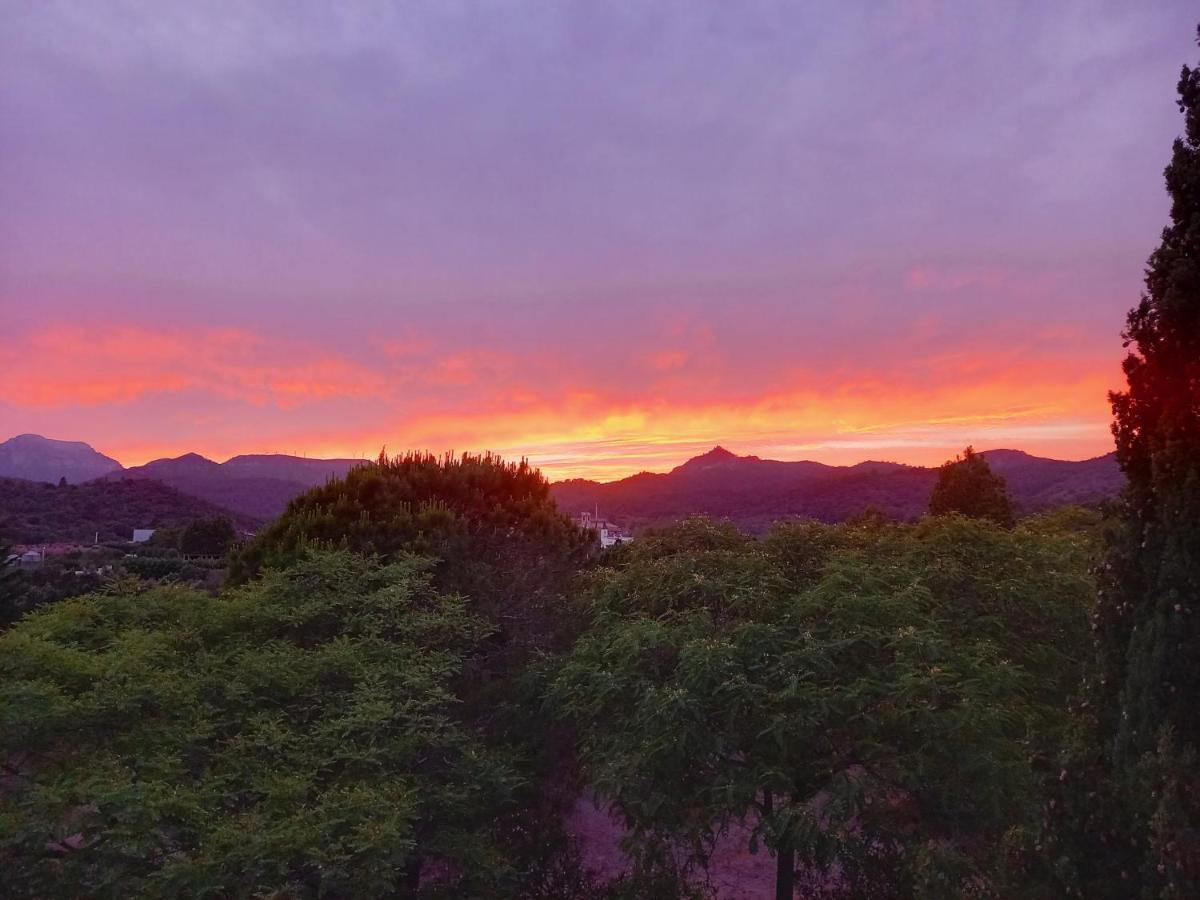 L'Albaida, Tranquility, Views Of Sea And Mountains Apartment Vilanova de Escornalbou Bagian luar foto