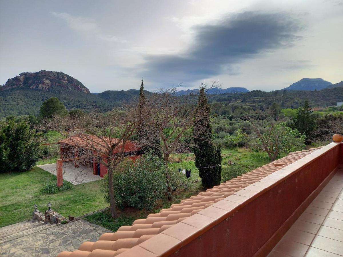 L'Albaida, Tranquility, Views Of Sea And Mountains Apartment Vilanova de Escornalbou Bagian luar foto